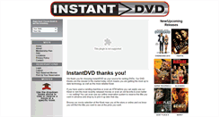 Desktop Screenshot of instantdvd.com